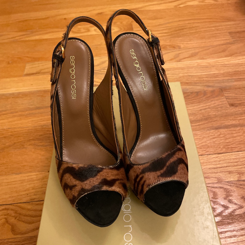 Sergio Rossi Scarpe Donna Sandal Slingback